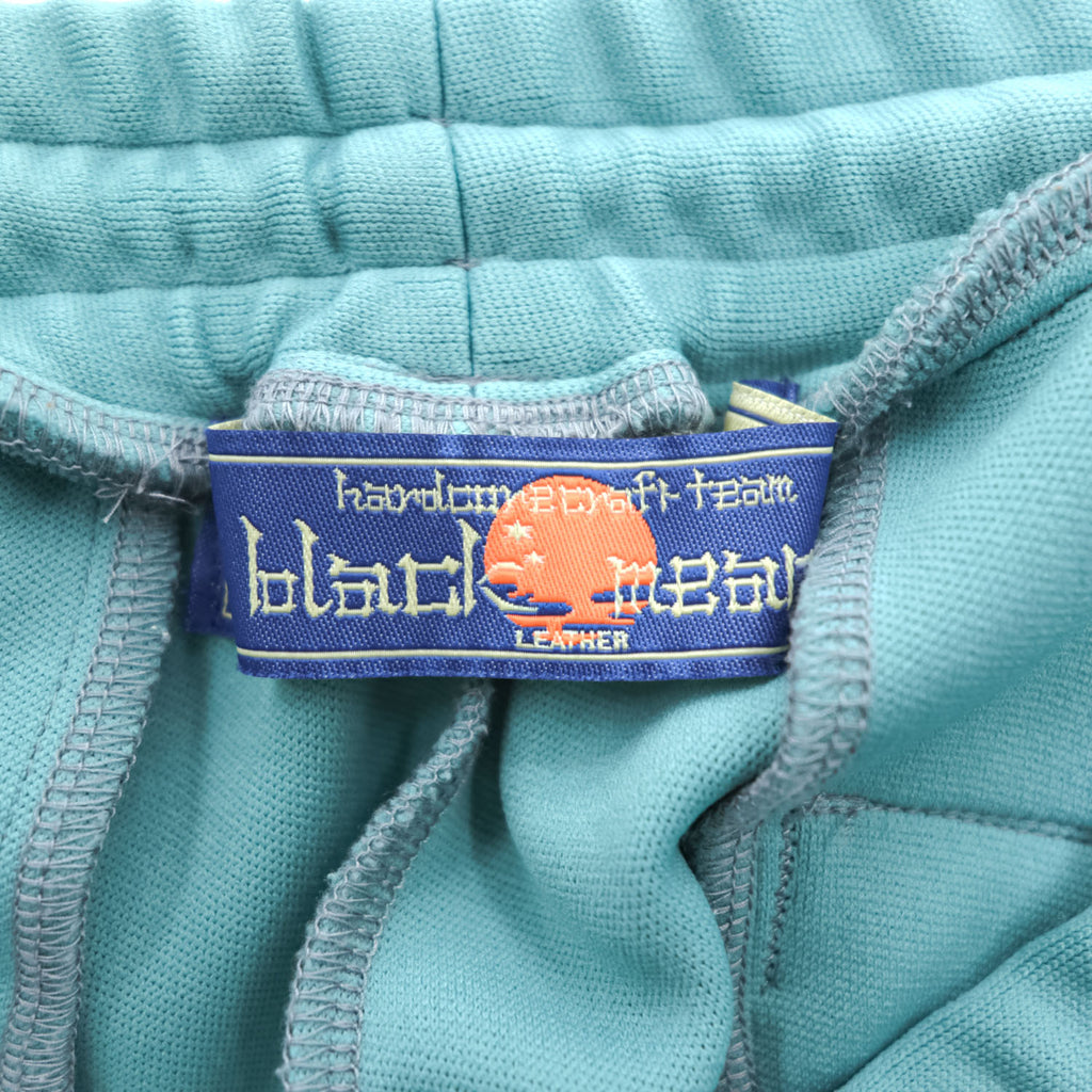 blackmeans Side Snap Track Pants Turquoise Size 3 Made in Japan