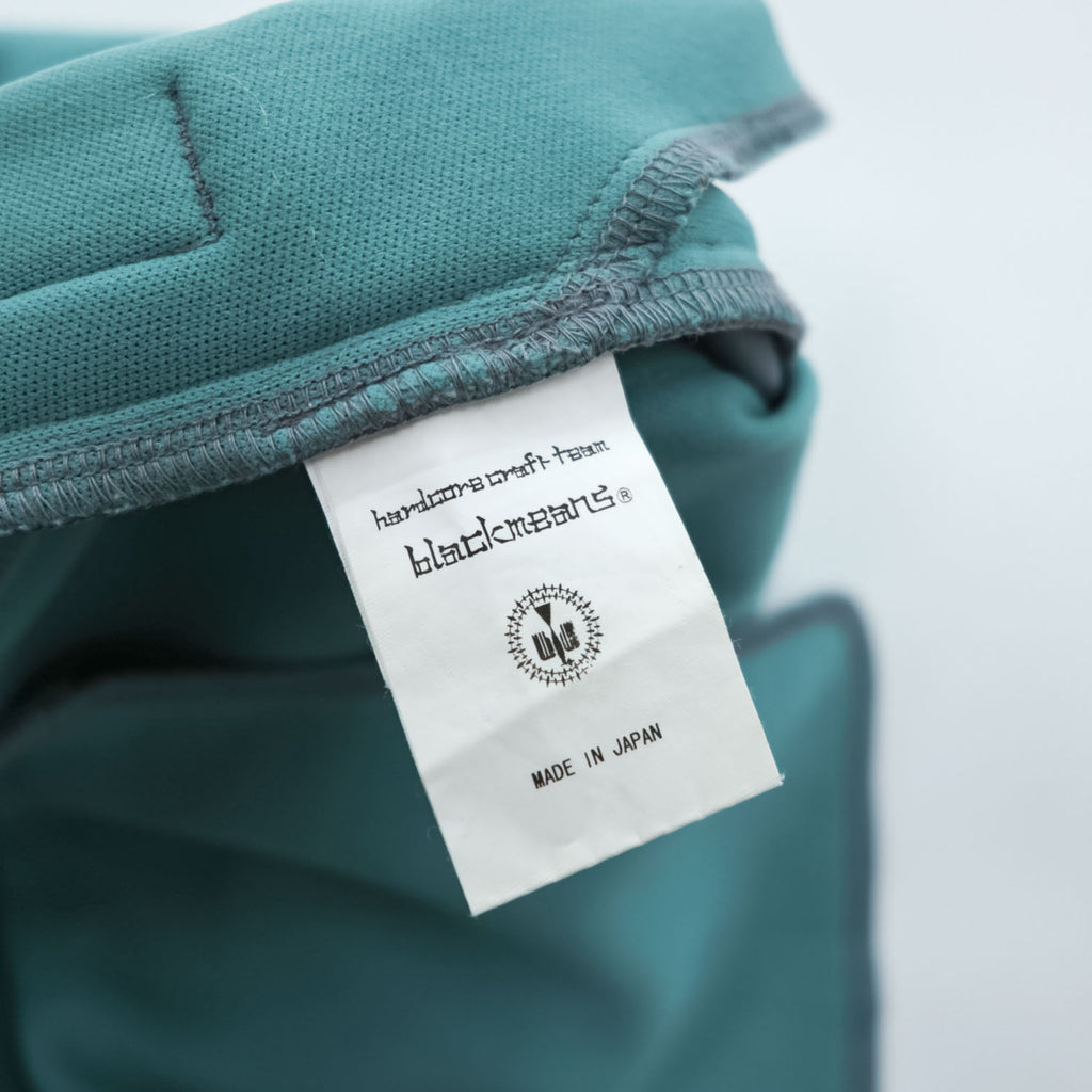 blackmeans Side Snap Track Pants Turquoise Size 3 Made in Japan