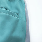 blackmeans Side Snap Track Pants Turquoise Size 3 Made in Japan