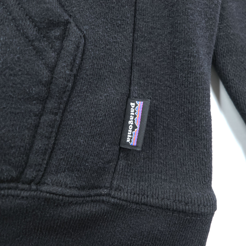 Patagonia P-6 Logo Uprisal Hoody 20s Black Pullover Hoodie XL