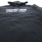 Patagonia P-6 Logo Uprisal Hoody 20s Black Pullover Hoodie XL