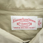 Vintage 90s Filson Safari Cloth Shirt XL Khaki Beige Cotton Hong Kong Field Hunting