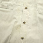 Vintage 90s Filson Safari Cloth Shirt XL Khaki Beige Cotton Hong Kong Field Hunting