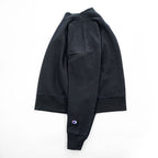 Champion Reverse Weave 20s Black Mock Neck Sweatshirt X-Large Made in Vietnam
