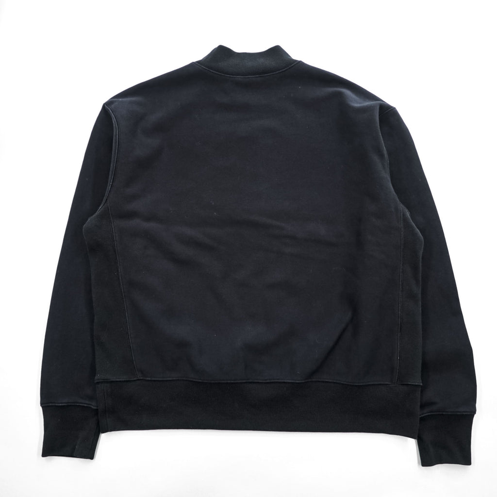 Champion Reverse Weave 20s Black Mock Neck Sweatshirt X-Large Made in Vietnam
