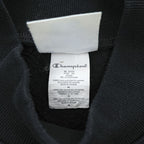 Champion Reverse Weave 20s Black Mock Neck Sweatshirt X-Large Made in Vietnam
