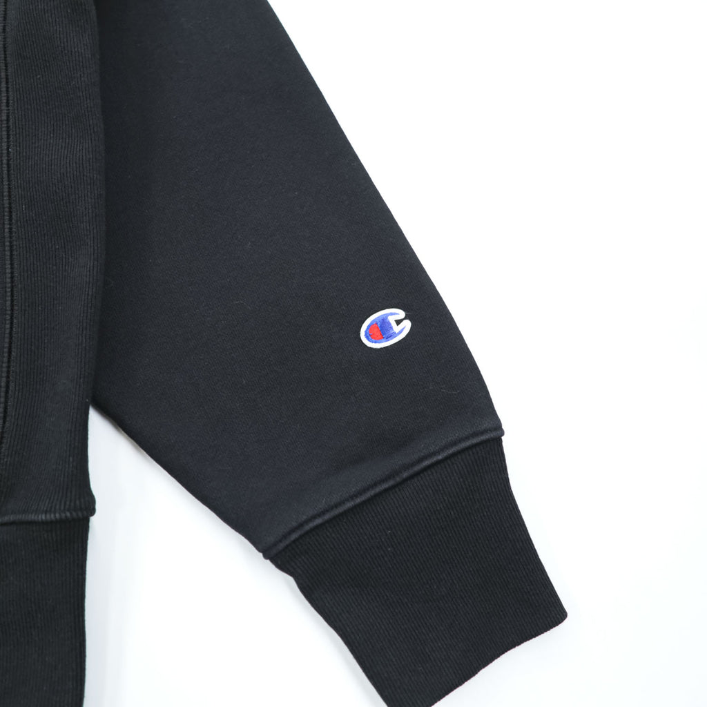 Champion Reverse Weave 20s Black Mock Neck Sweatshirt X-Large Made in Vietnam