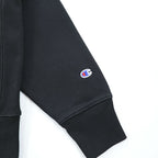 Champion Reverse Weave 20s Black Mock Neck Sweatshirt X-Large Made in Vietnam