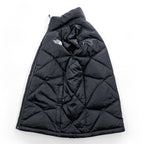 The North Face Women's 550 Fill Down Vest Black Diamond Quilted Puffer XL
