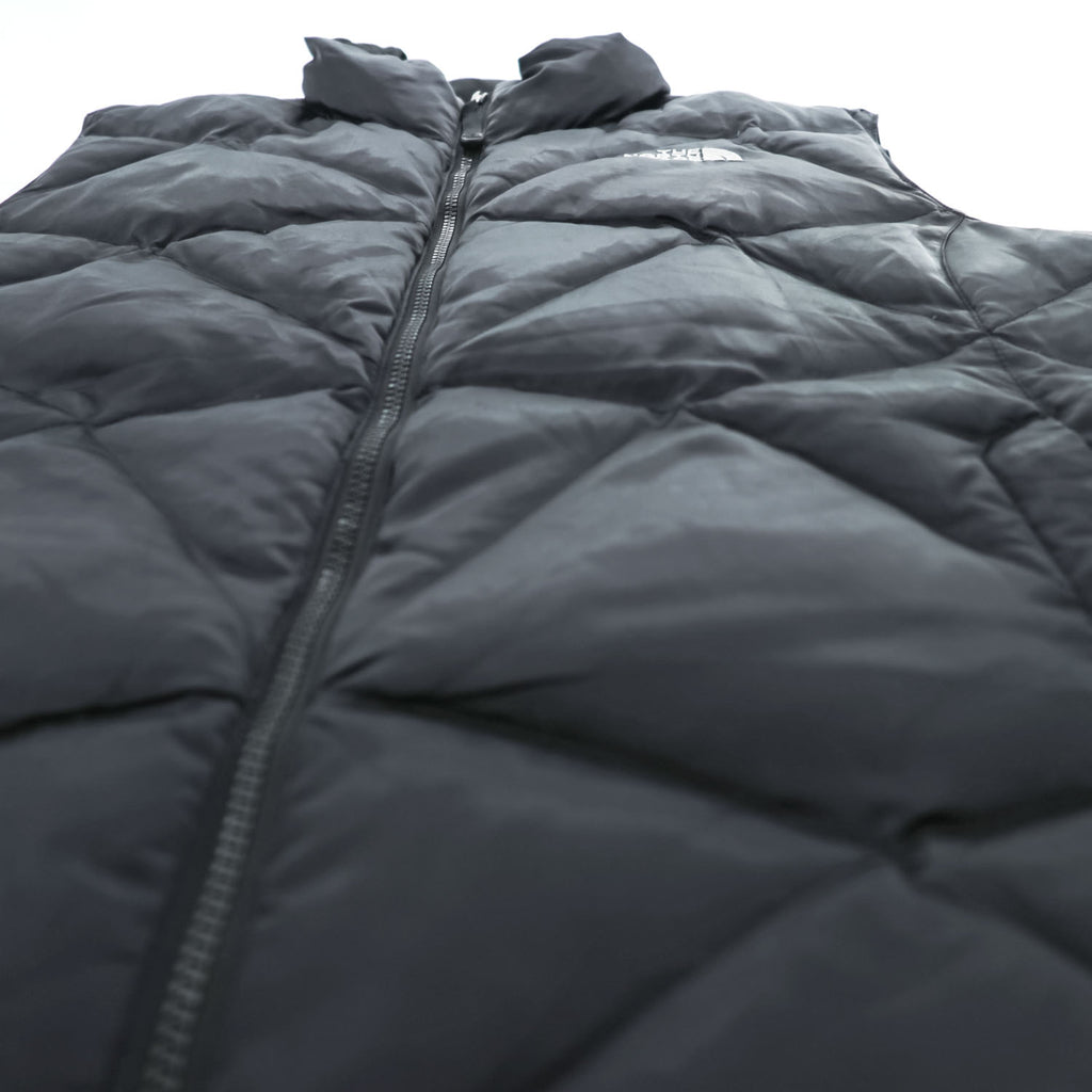 The North Face Women's 550 Fill Down Vest Black Diamond Quilted Puffer XL