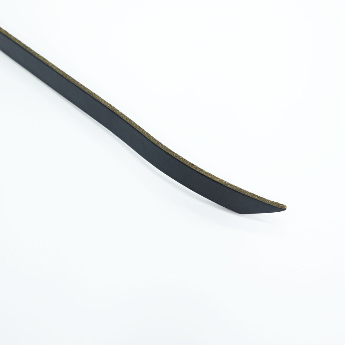 Hender Scheme テールベルト tail belt ナロー ロング レザー 本革 ブラック シルバーバックル
