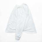 HELLY HANSEN 日本製 長袖 ロングスリーブ Tシャツ ロンT L ホワイト R.M.C SUVIN KANOKO CUT&SAW 鹿の子 HD31909 未使用品