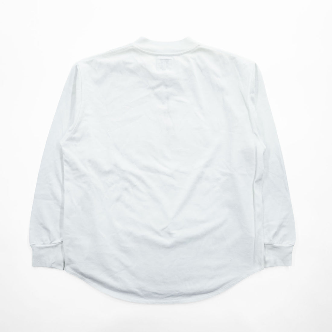 HELLY HANSEN 日本製 長袖 ロングスリーブ Tシャツ ロンT L ホワイト R.M.C SUVIN KANOKO CUT&SAW 鹿の子 HD31909 未使用品