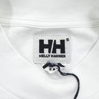 HELLY HANSEN 日本製 長袖 ロングスリーブ Tシャツ ロンT L ホワイト R.M.C SUVIN KANOKO CUT&SAW 鹿の子 HD31909 未使用品