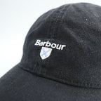 Barbour Black Cotton Embroidered Logo Baseball Cap One Size Cascade Sports Cap