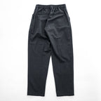 SOUMO Wool Tapered Easy Slacks Pants Black Size 02 Slit 09-SP-001 Made in Japan