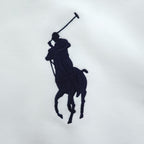 Polo Ralph Lauren ビッグポニー 刺繍 プルオーバー パーカー S ホワイト カンガルーポケット