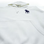 Polo Ralph Lauren ビッグポニー 刺繍 プルオーバー パーカー S ホワイト カンガルーポケット