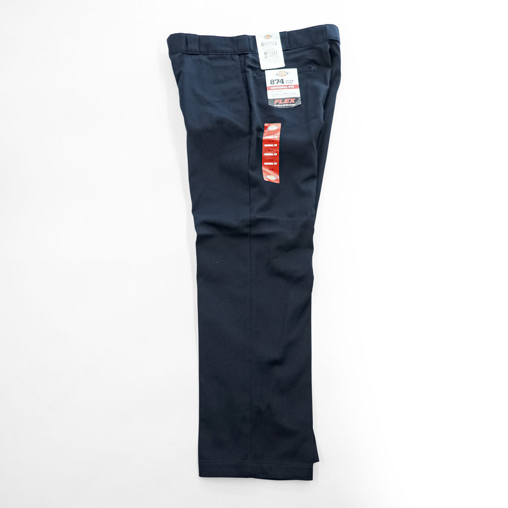 20s Dickies 874 Original Fit FLEX Navy Work Pants 34x30