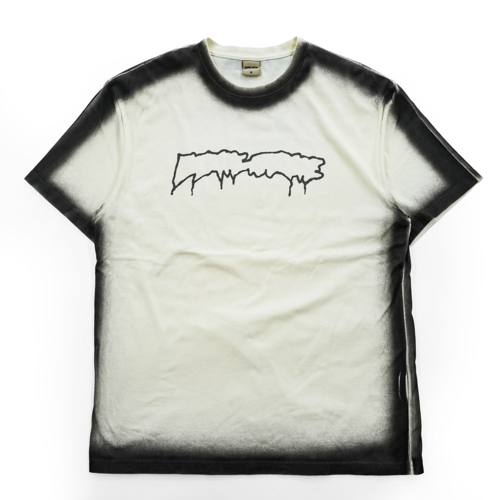 FUCKING AWESOME スプレーペイント Tシャツ Sprayed Short Sleeve Store Tee M ナチュラル