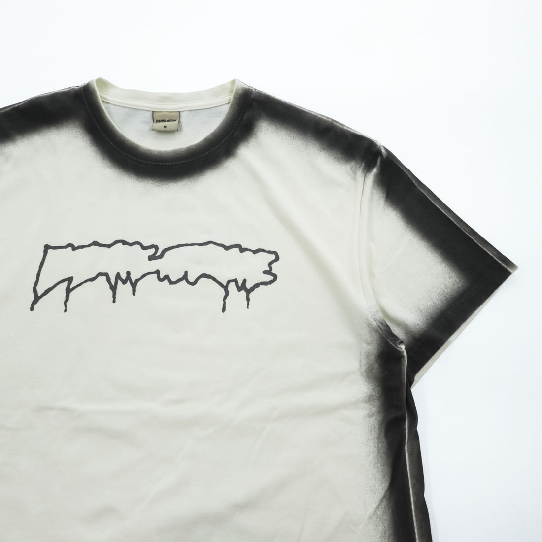 FUCKING AWESOME スプレーペイント Tシャツ Sprayed Short Sleeve Store Tee M ナチュラル