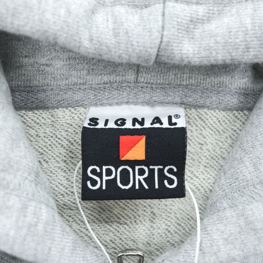 SIGNAL SPORTS ヘビーウェイト ジップパーカー XL グレー フロントポケット 未使用品