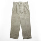 Polo Ralph Lauren 90年代 ヴィンテージ HAMMOND PANT ポロチノ 2タック ワイド パンツ XL プリーツ ダブルカフス