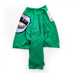 BRAIN DEAD オーバーサイズド クロップド セーター ニット M グリーン BIG BITE OVERSIZED CROPPED BOXY SWEATER O12002727D422
