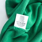 BRAIN DEAD オーバーサイズド クロップド セーター ニット M グリーン BIG BITE OVERSIZED CROPPED BOXY SWEATER O12002727D422