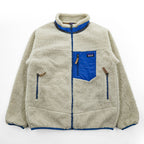 Patagonia Kids Retro-X Fleece Jacket Natural Blue XL 14 Women's S M 2019 65625