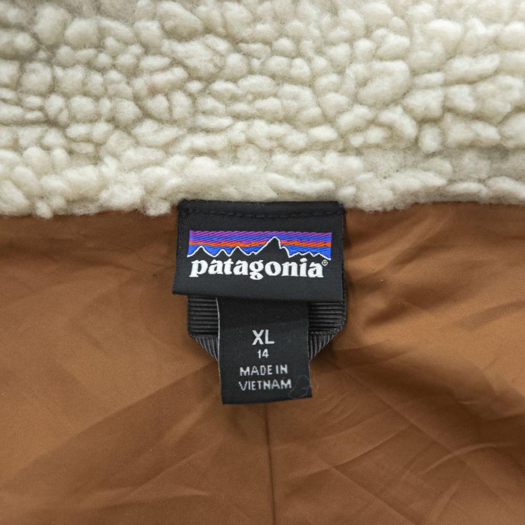 Patagonia Kids Retro-X Fleece Jacket Natural Blue XL 14 Women's S M 2019 65625
