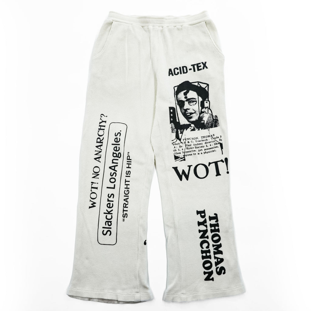 BlackWeirdos 日本製 サーマル イージーパンツ スウェットパンツ M ワッフル 24AW-SW06