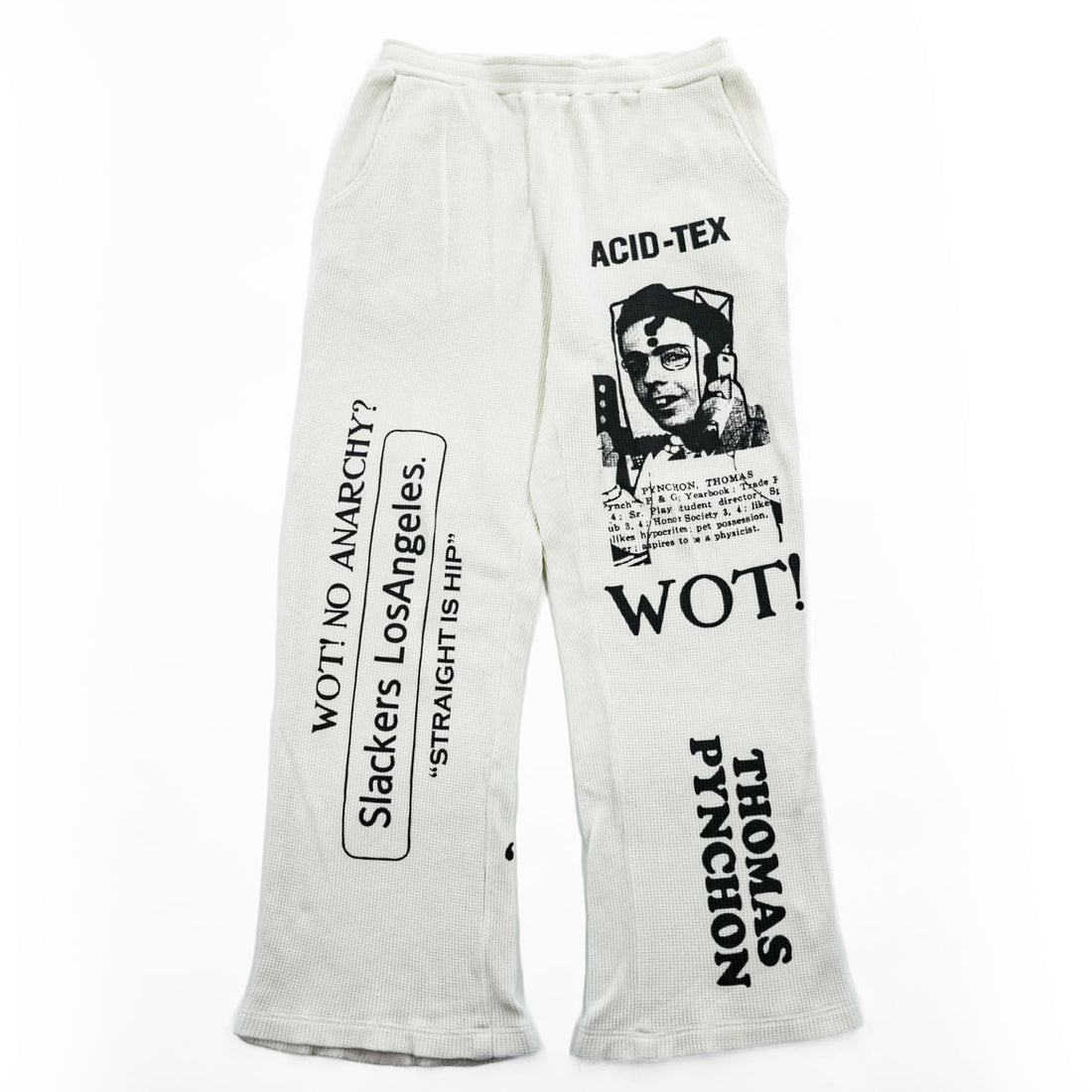 BlackWeirdos 日本製 サーマル イージーパンツ スウェットパンツ M ワッフル 24AW-SW06