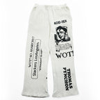 BlackWeirdos 日本製 サーマル イージーパンツ スウェットパンツ M ワッフル 24AW-SW06