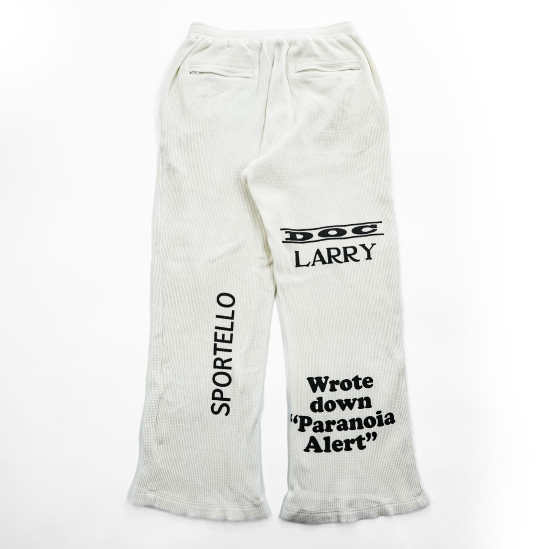 BlackWeirdos 日本製 サーマル イージーパンツ スウェットパンツ M ワッフル 24AW-SW06