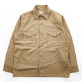 FILSON マッキーノ ウール シャツジャケット 長袖シャツ XL ベージュ キャメル 100%ヴァージンウール ダブル フラップ 胸ポケット