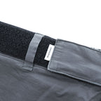 Graphpaper 日本製 ソロテックス ツイル ワイドテーパード シェフパンツ イージーパンツ S グレー ワイド Solotex Twill Wide Tapered Chef Pants GM243-40326B