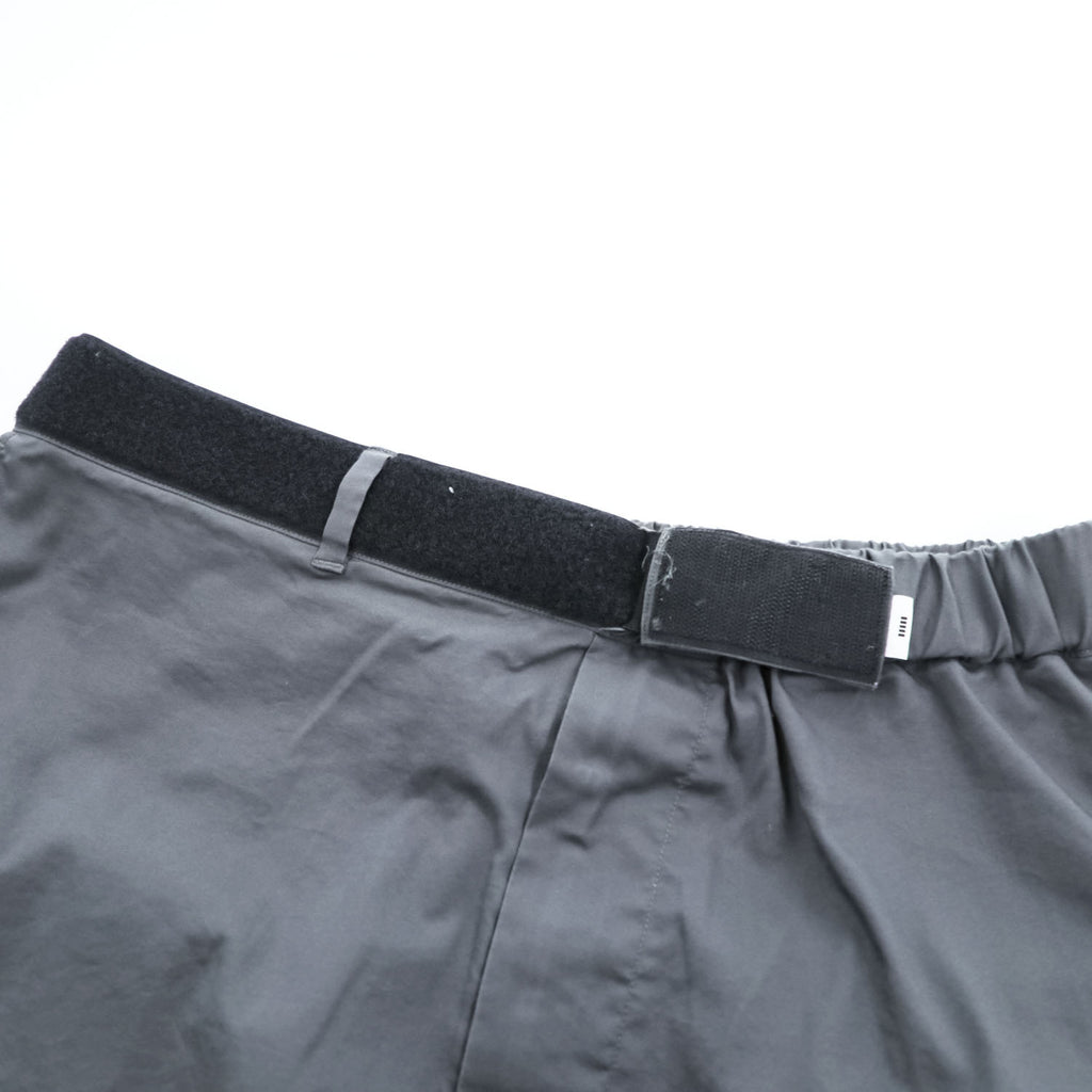 Graphpaper 日本製 ソロテックス ツイル ワイドテーパード シェフパンツ イージーパンツ S グレー ワイド Solotex Twill Wide Tapered Chef Pants GM243-40326B