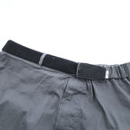 Graphpaper 日本製 ソロテックス ツイル ワイドテーパード シェフパンツ イージーパンツ S グレー ワイド Solotex Twill Wide Tapered Chef Pants GM243-40326B