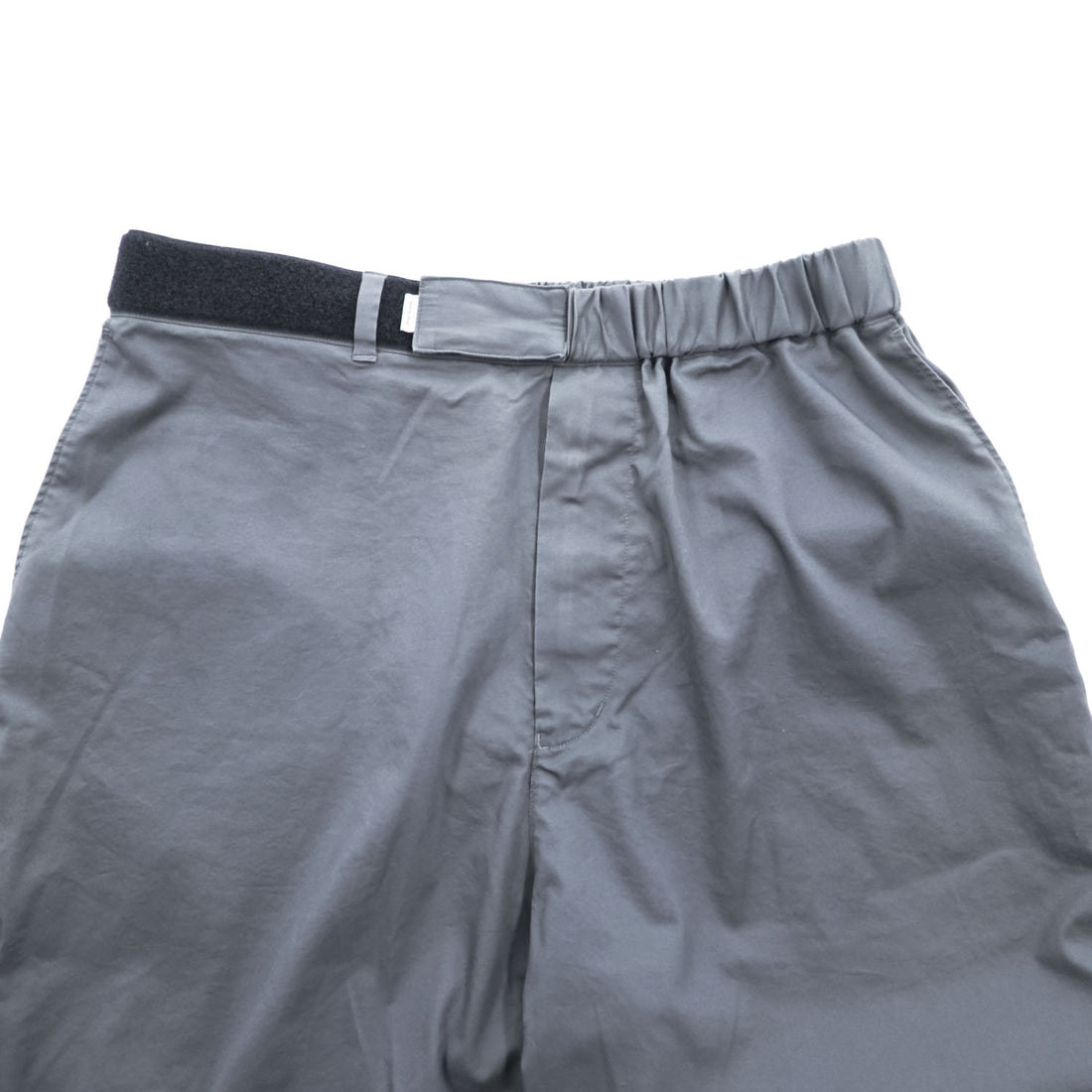 Graphpaper 日本製 ソロテックス ツイル ワイドテーパード シェフパンツ イージーパンツ S グレー ワイド Solotex Twill Wide Tapered Chef Pants GM243-40326B