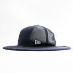 NEW ERA ロングブリムハット Fitted Long Brim Hat ニューヨーク・ヤンキース 59FIFTY Trucker ネイビー