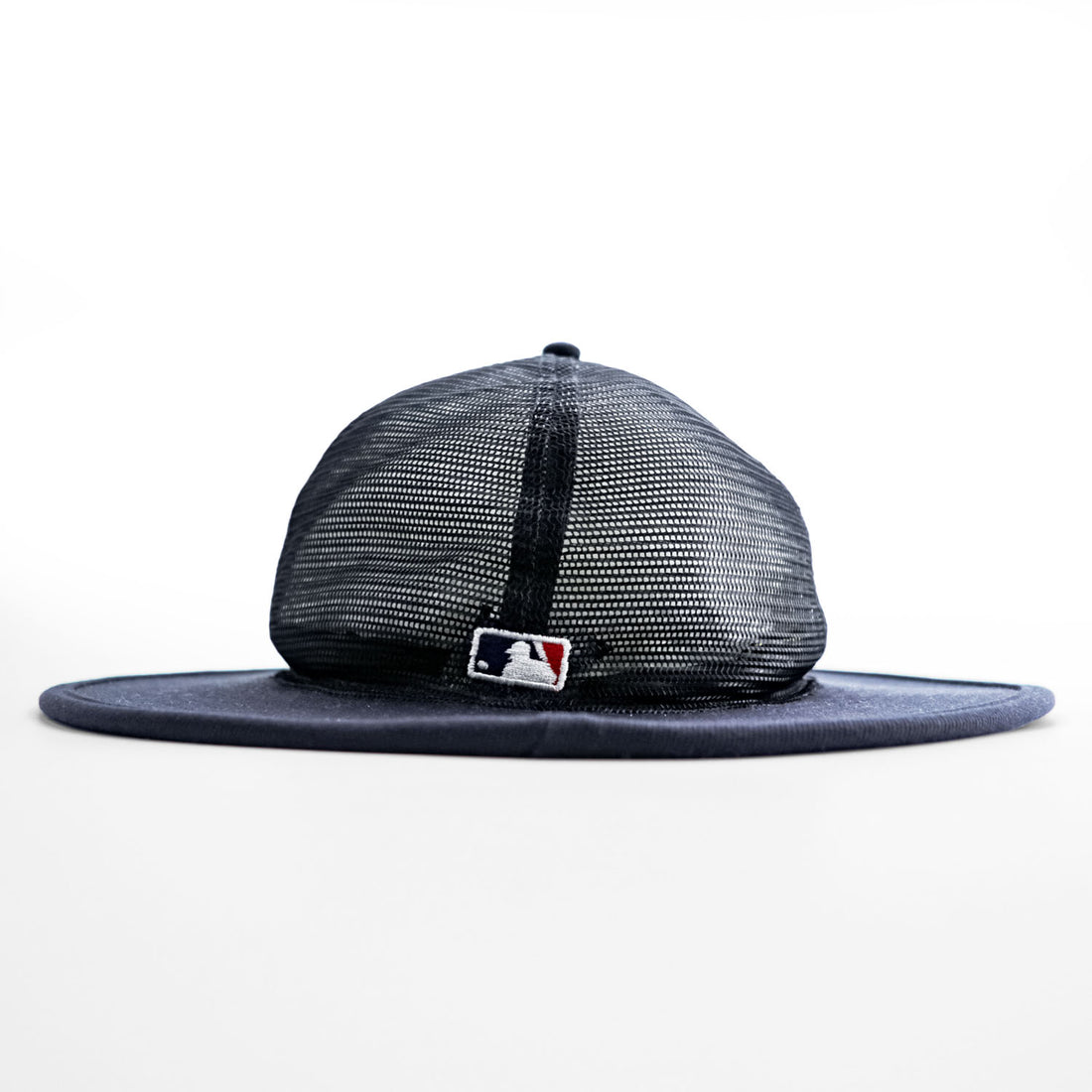 NEW ERA ロングブリムハット Fitted Long Brim Hat ニューヨーク・ヤンキース 59FIFTY Trucker ネイビー