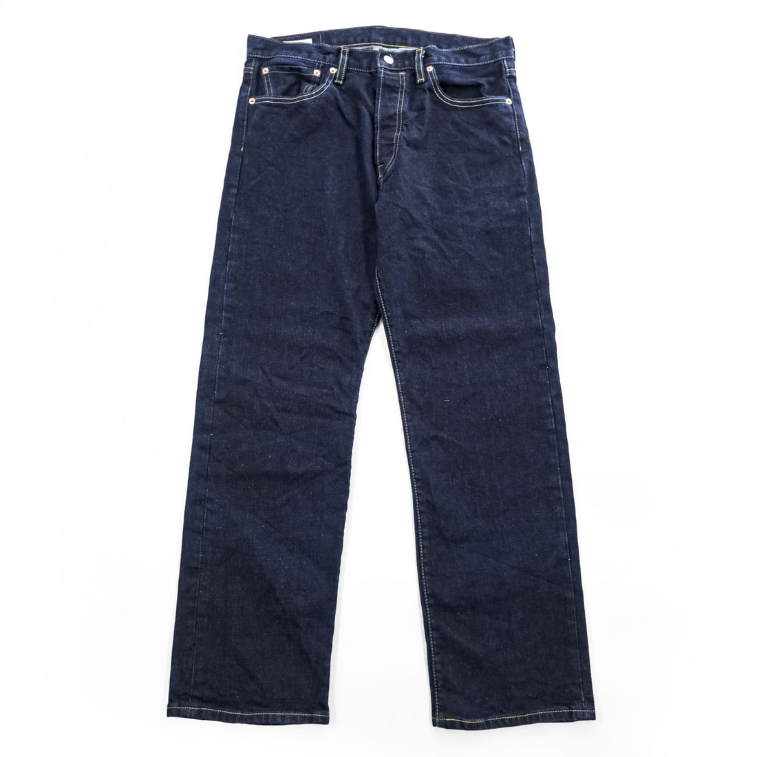 Levi's 501 ビッグE リジッド デニムパンツ ジーンズ 34 x 30 レザーパッチ ボタンフライ 00501-0115