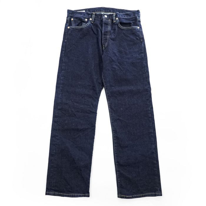 Levi's 501 ビッグE リジッド デニムパンツ ジーンズ 34 x 30 レザーパッチ ボタンフライ 00501-0115
