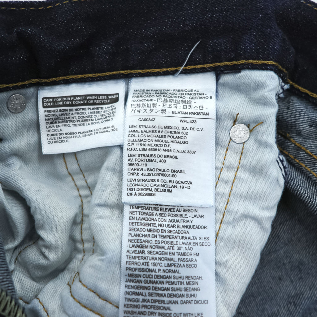 Levi's 501 ビッグE リジッド デニムパンツ ジーンズ 34 x 30 レザーパッチ ボタンフライ 00501-0115