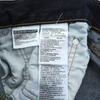 Levi's 501 ビッグE リジッド デニムパンツ ジーンズ 34 x 30 レザーパッチ ボタンフライ 00501-0115