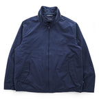 NAUTICA Swing Top Harrington Jacket, Size L, Navy, with a single logo accent.