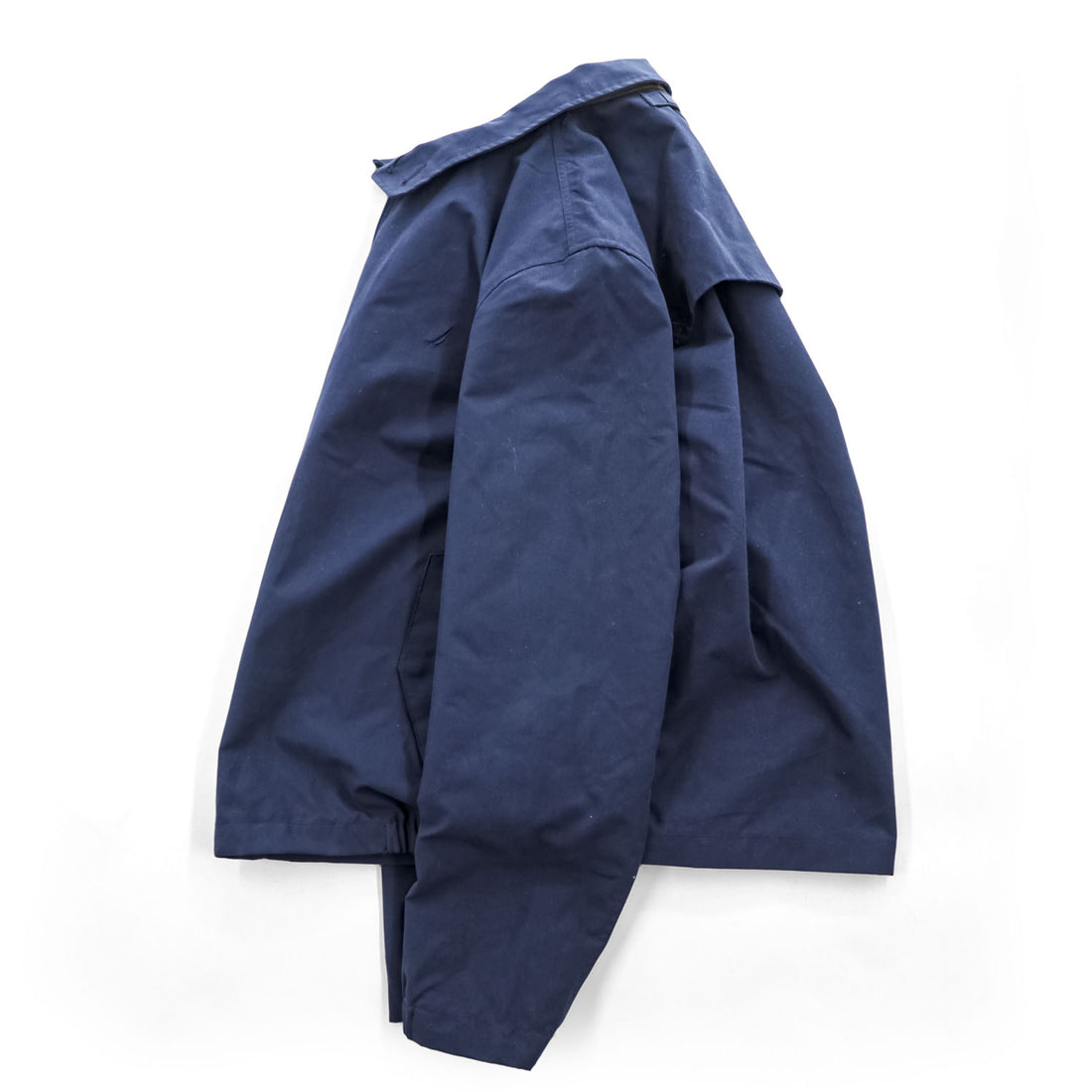 NAUTICA Swing Top Harrington Jacket, Size L, Navy, with a single logo accent.
