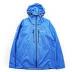 mont-bell テンペストジャケット Tempest Jacket ゴアテックス GORE-TEX 防水 マウンテンパーカー シェル レインジャケット M ブルー ドローコード 止水ジップ 1128721
