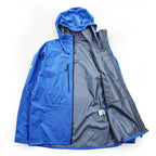 mont-bell テンペストジャケット Tempest Jacket ゴアテックス GORE-TEX 防水 マウンテンパーカー シェル レインジャケット M ブルー ドローコード 止水ジップ 1128721